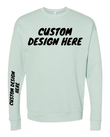 Adult Drop Shoulder Crewneck