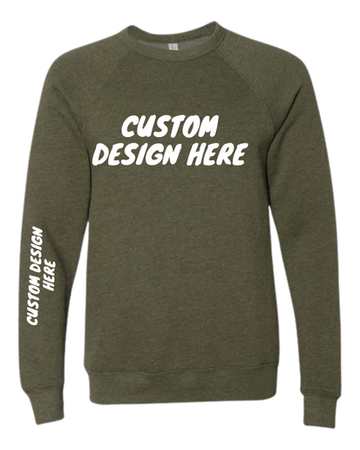 Adult Sponge Fleece Crewneck